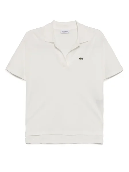 Polo Lacoste alb