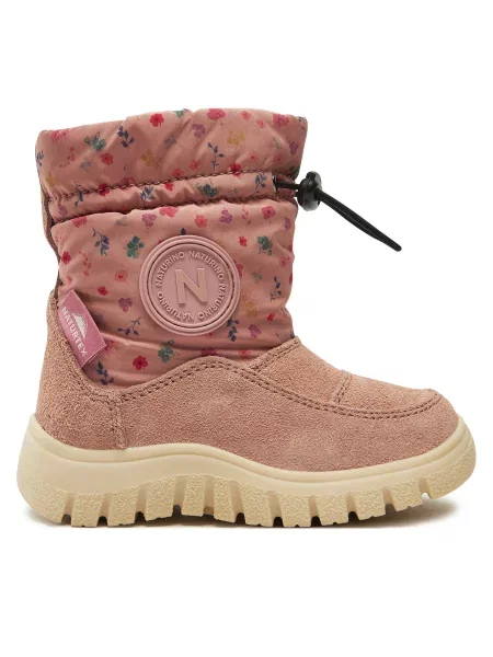 Дутики Naturino розовые