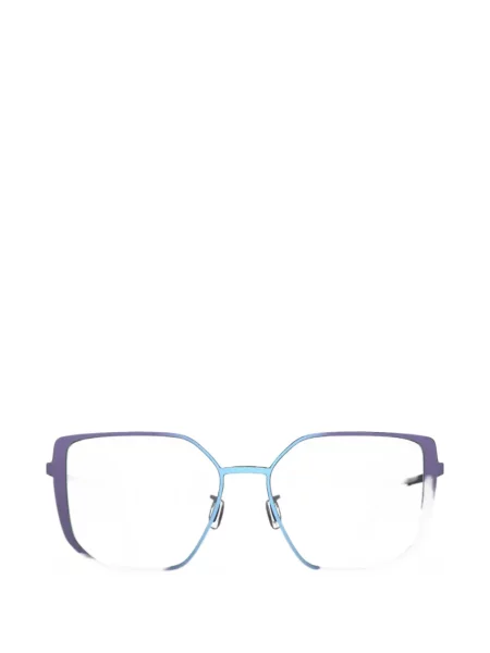 Ochelari de soare Blackfin cu imprimeu geometric violet