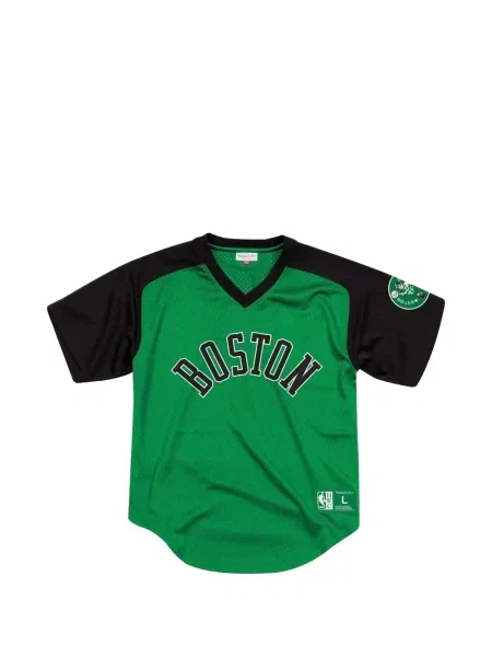 Tricou Mitchell & Ness plasă verde
