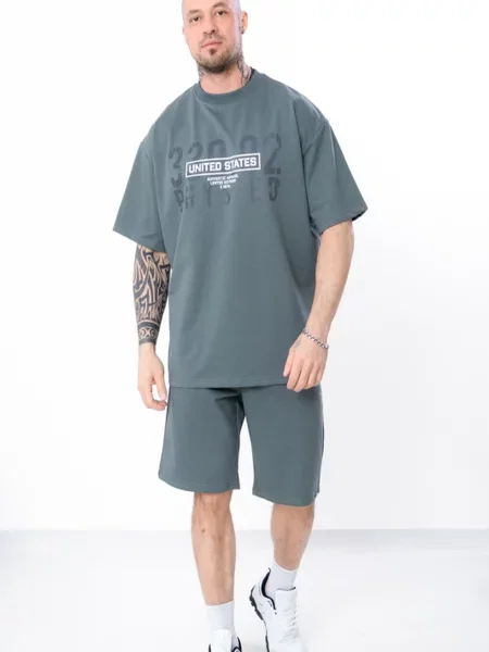 Спортивний комплект Носи своє зелений