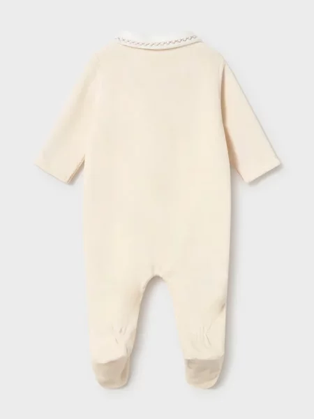 Mayoral Newborn kombinezon za bebe s pamukom bež