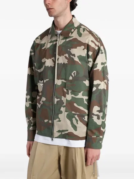 Geacă State Of Order cu imagine cu model camuflaj