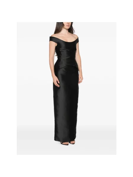 Sukienka maxi Solace London czarna