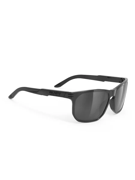 Okulary przeciwsłoneczne Rudy Project Soundrise smoke black/black gloss czarne