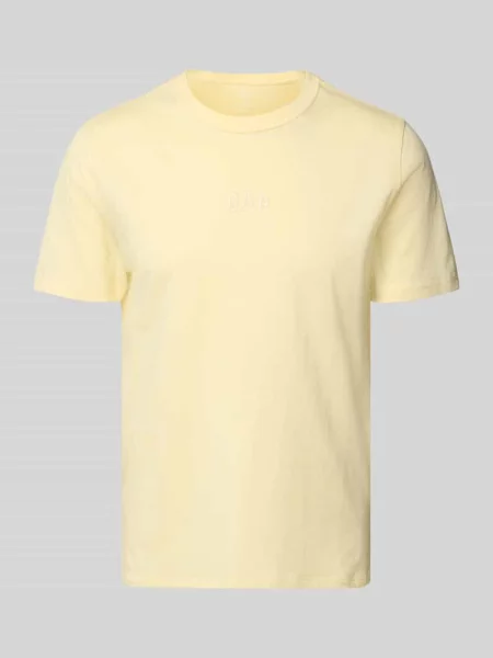 T-shirt z okrągłym dekoltem i wyhaftowanym logo Gap