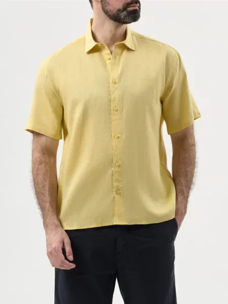 Сорочка Trussardi жовта