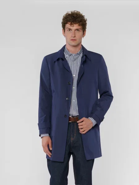 Плащ Arber синій