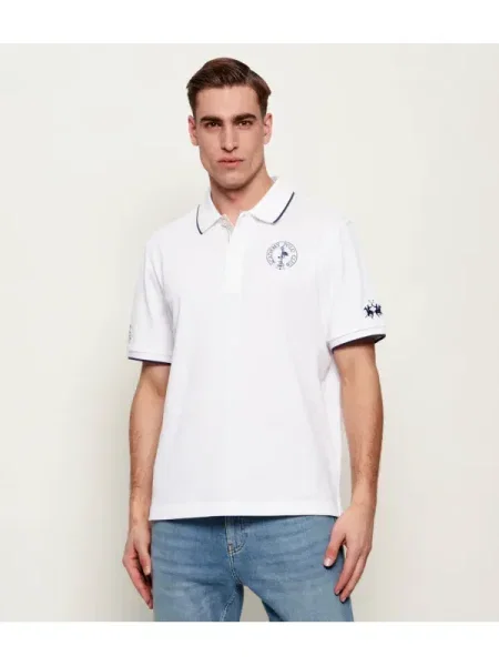 La Martina Polo | Relaxed fit alb