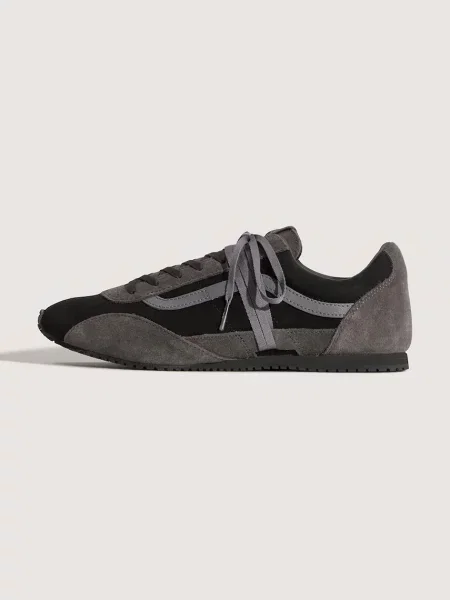 Vans LX SLP Trainer sneakers din piele întoarsă negru