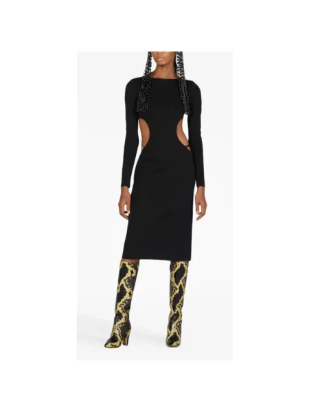 Sukienka midi Gucci czarna