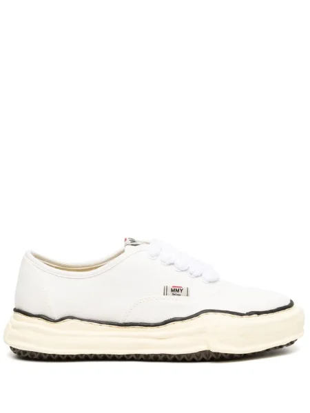 Sneakerși Maison Mihara Yasuhiro cu șireturi din dantelă alb