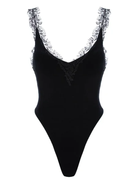 Body Manuri din dantelă negru