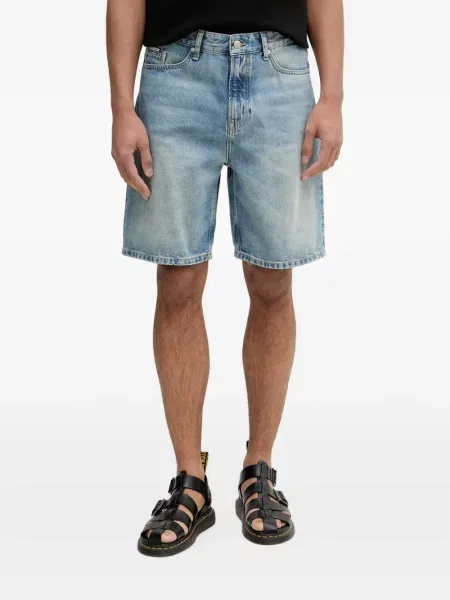 Pantaloni scurți din denim Marc O'polo albastru