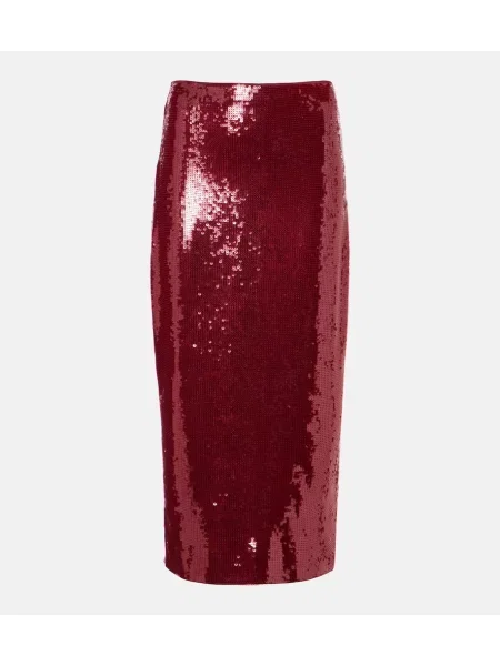 Fustă tip creion Veronica Beard roșu