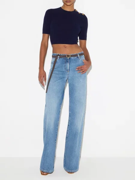 Топ Elisabetta Franchi синий