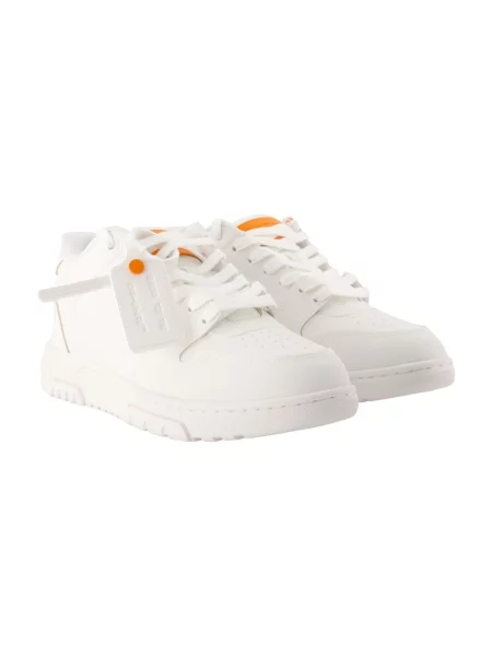 Sneakersy Off-white biznesowe białe