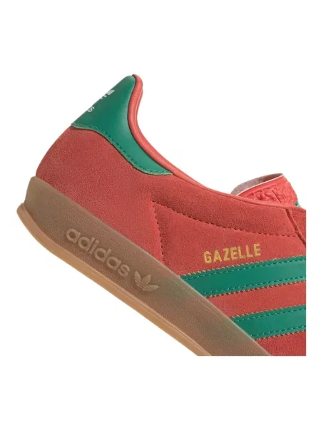 Sneakersy Adidas Originals skórzane czerwone