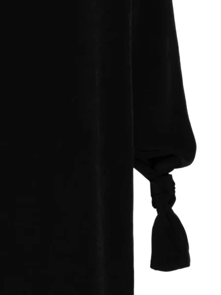 Rochie midi Y's din crep negru