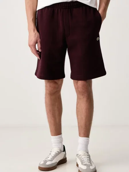 Lacoste szorty dresowe z bawełną