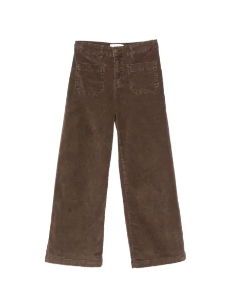 Pantaloni Five Jeans de catifea cord maro