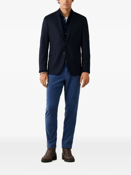 Sacou Hackett London de flanelă albastru