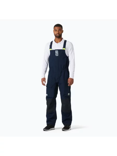 Spodnie żeglarskie Helly Hansen Pier Bib navy granatowe