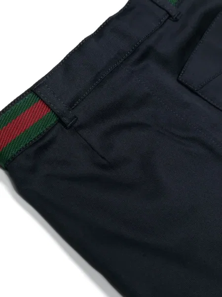 Spodnie dziecięce Gucci niebieskie