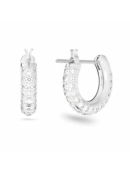 Kolczyki Swarovski szare