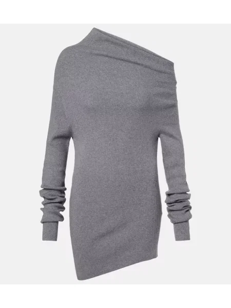 Rochie Lisa Yang din cașmir gri