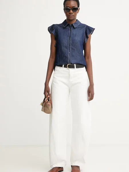 Tommy Hilfiger srajca iz liocela modra