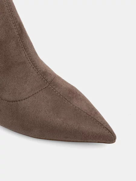 Чоботи Steve Madden Leisured на шпильці бежевий