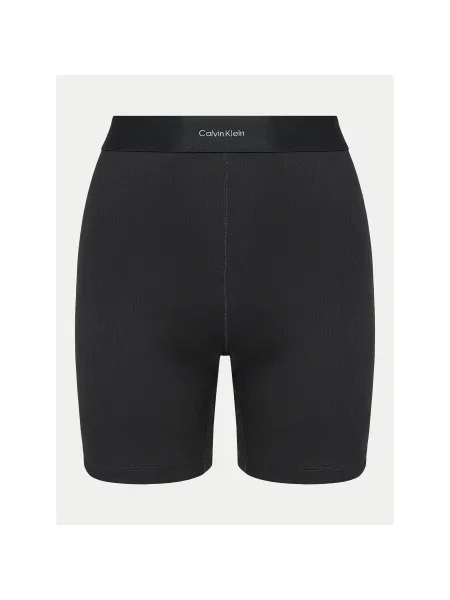 Calvin Klein Underwear Rövid pizsama nadrág Slim Fit fekete