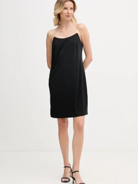 DKNY rochie MATTE negru