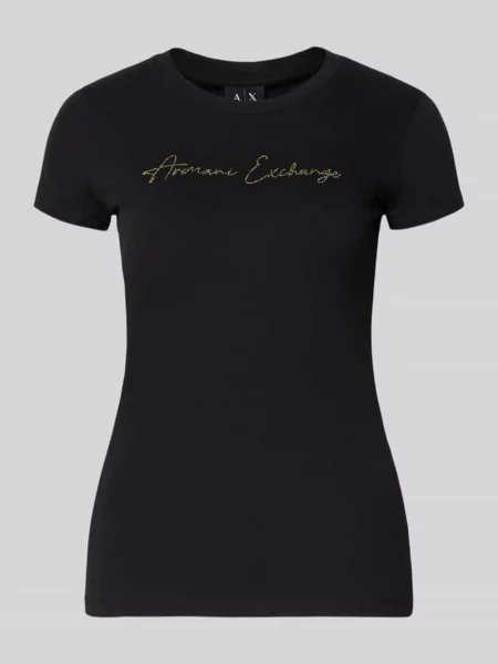 Armani Exchange t-shirt czarna