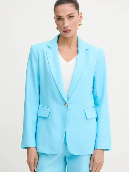 Morgan sacou un singur rând de uni VACY albastru