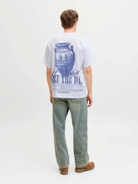 Футболка JACK & JONES білий