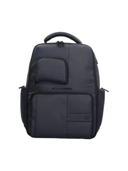Torba Piquadro w kratę niebieska