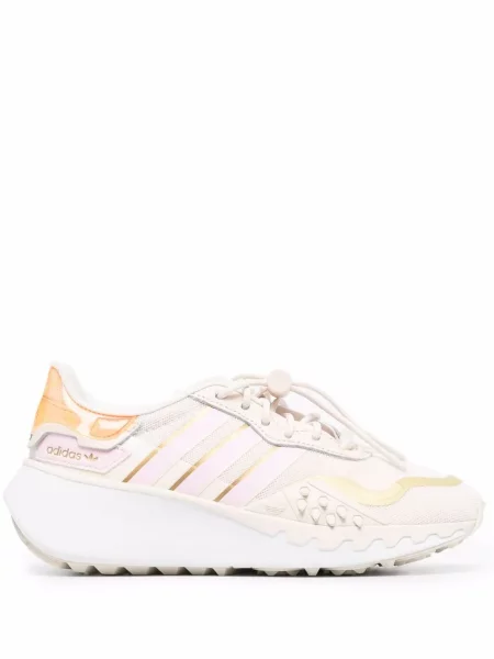 Sneakerși Adidas cu șireturi din dantelă