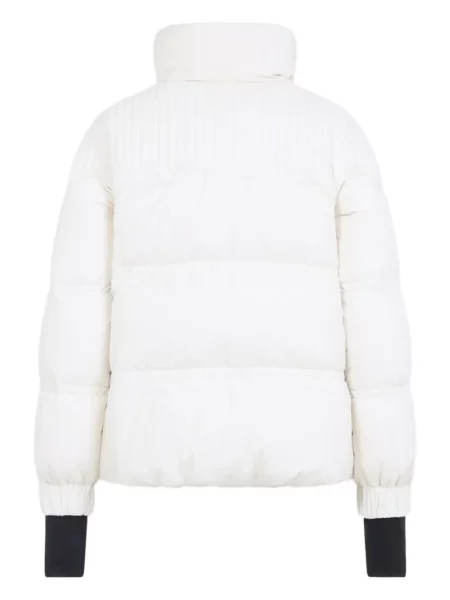 Matlasat geacă cu puf Moncler Grenoble alb