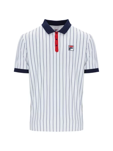 Tricou polo Fila alb