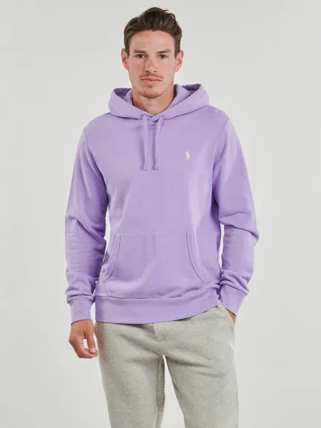 Hanorac Polo Ralph Lauren din material terry violet