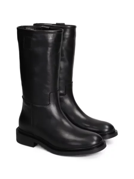 Cizme Julie Dee din piele negru