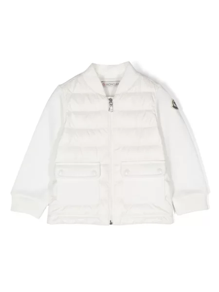 Kurtka dziecięca Moncler Enfant biała
