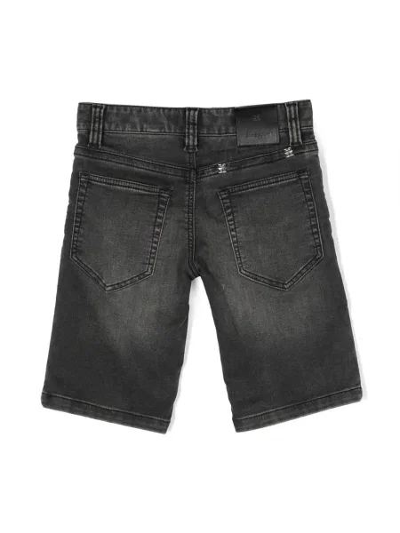 Szorty jeansowe dziecięce Givenchy czarne