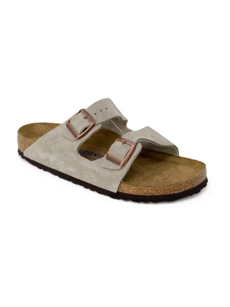 Klapki Birkenstock beżowe