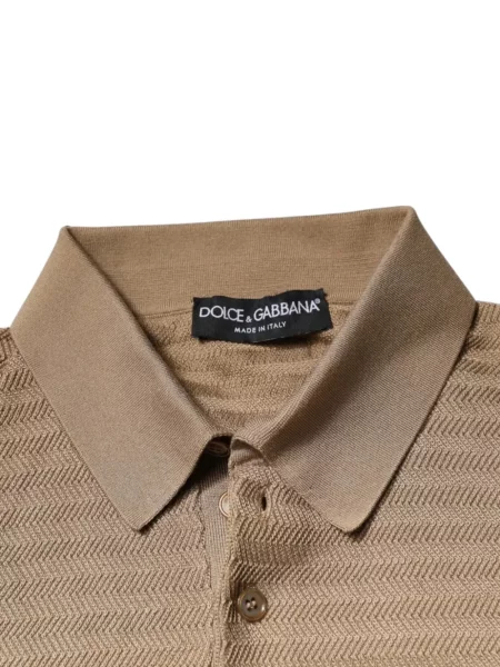 Μικρός polo Dolce & Gabbana καφέ