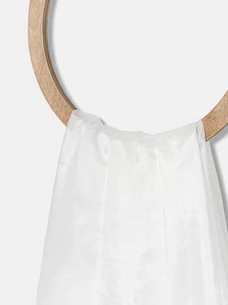 Шовкова шаль Answear.LAB однотонна білий