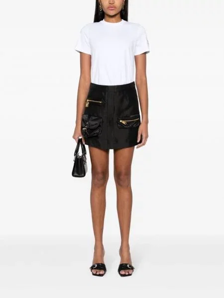 Sijonas Moschino juoda