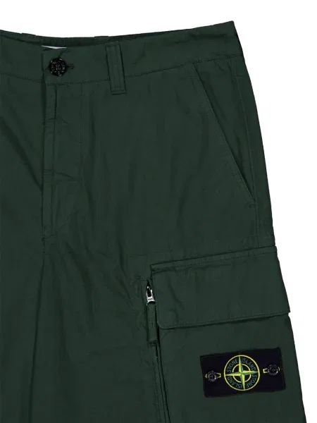 Bermude Stone Island cu strasuri verde